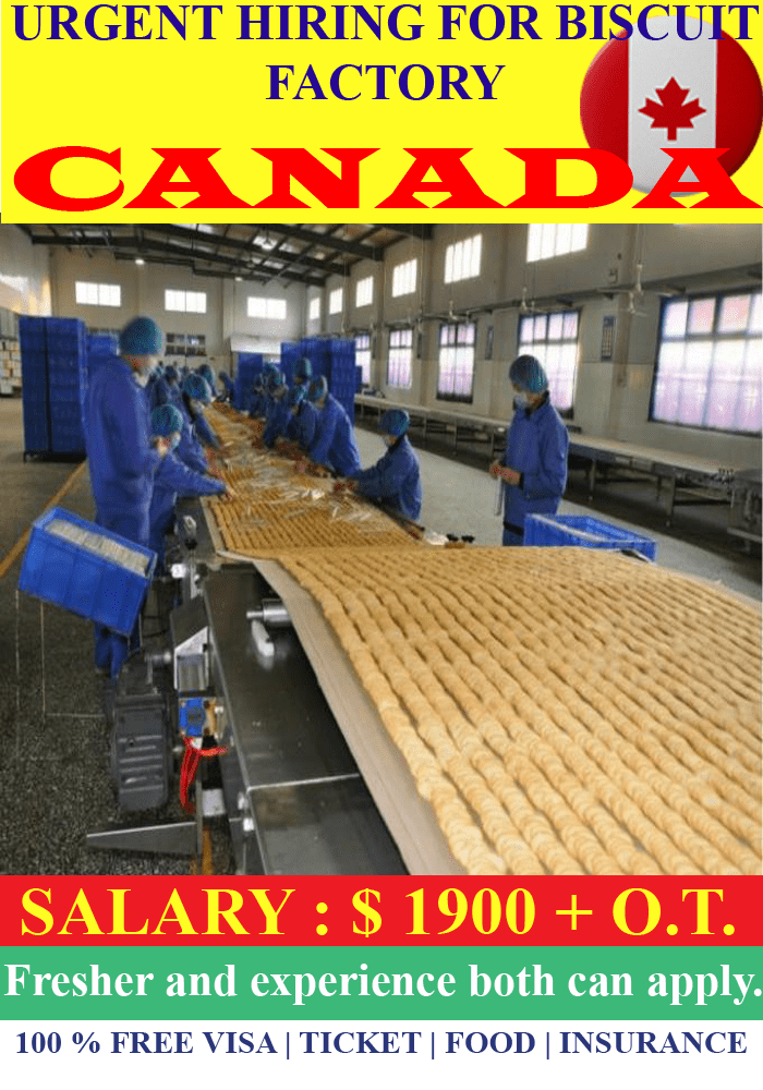 Food production worker jobs in Canada