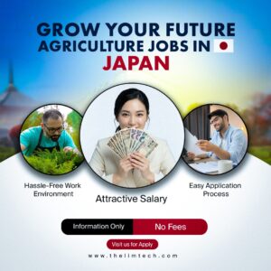 Agriculture jobs in Japan – attractive salary and hassle-free work environment.